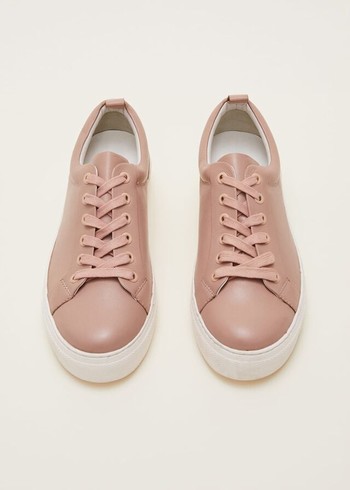 Phase Eight Platform Flats Light Pink Canada | PZJSYF-940